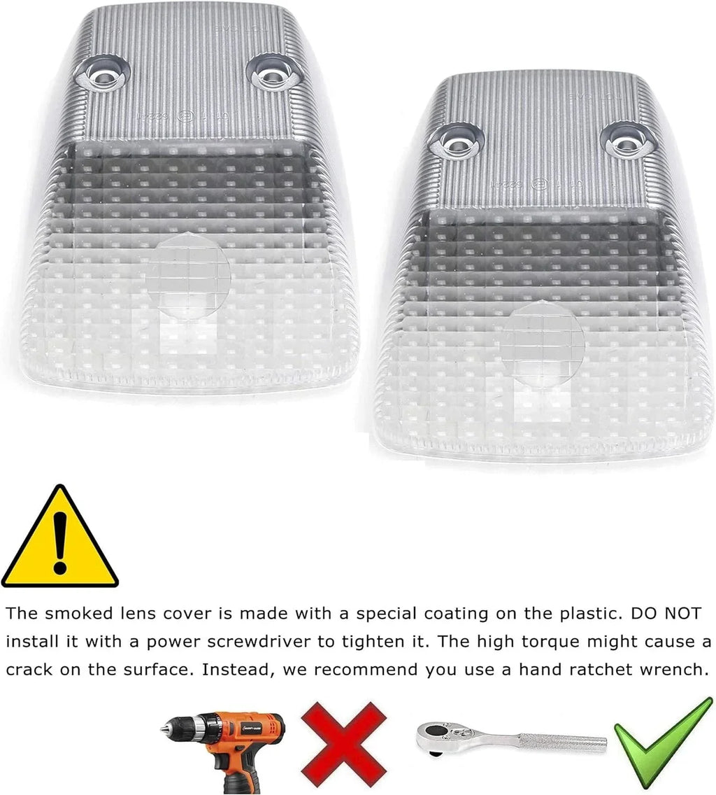 Clear Side Signal Lens for Benz G-CLASS W463 G63 G550 G500 (1980–2018)