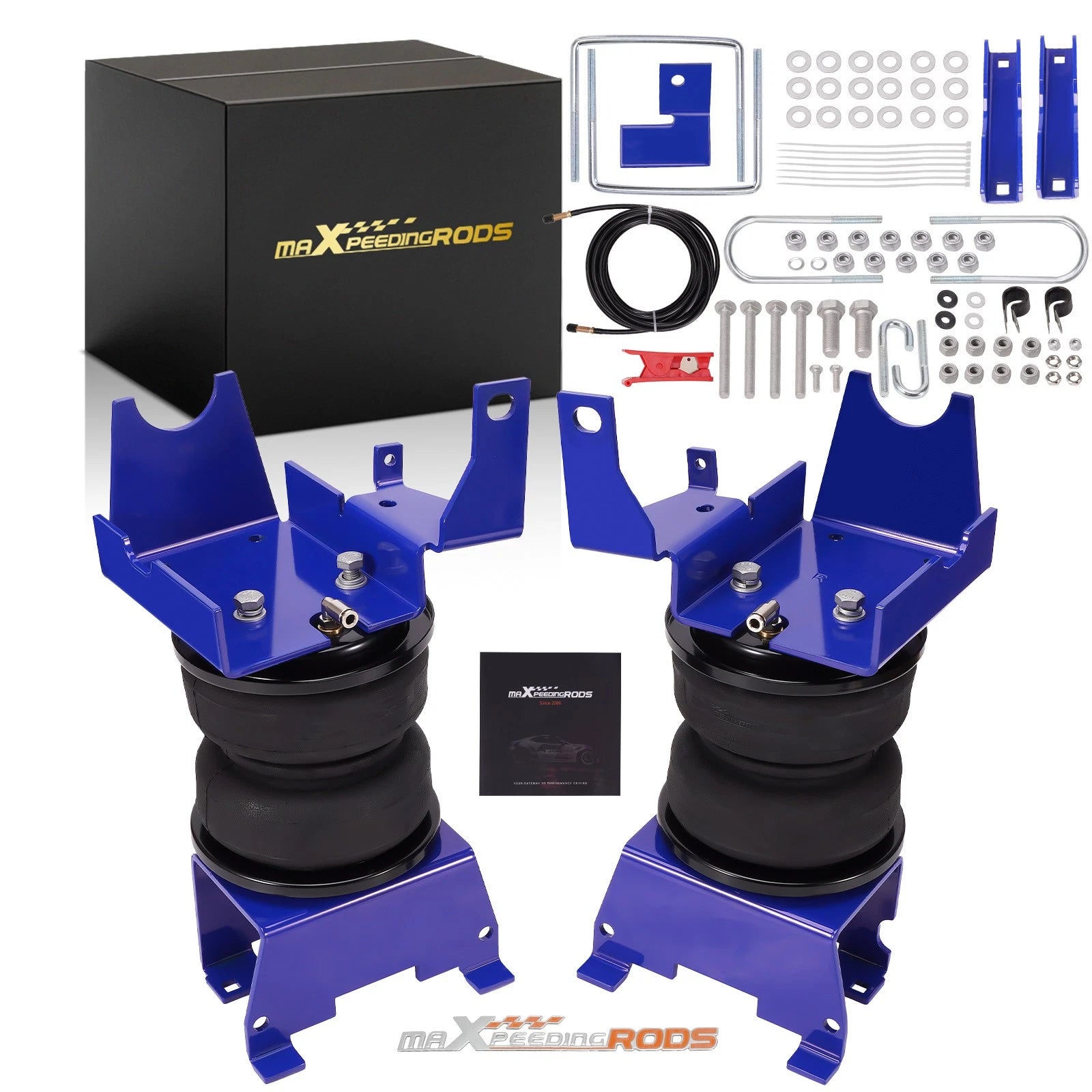 Air Helper Spring Bag Kit 5000lbs for Nissan Titan XD (2016–2023)