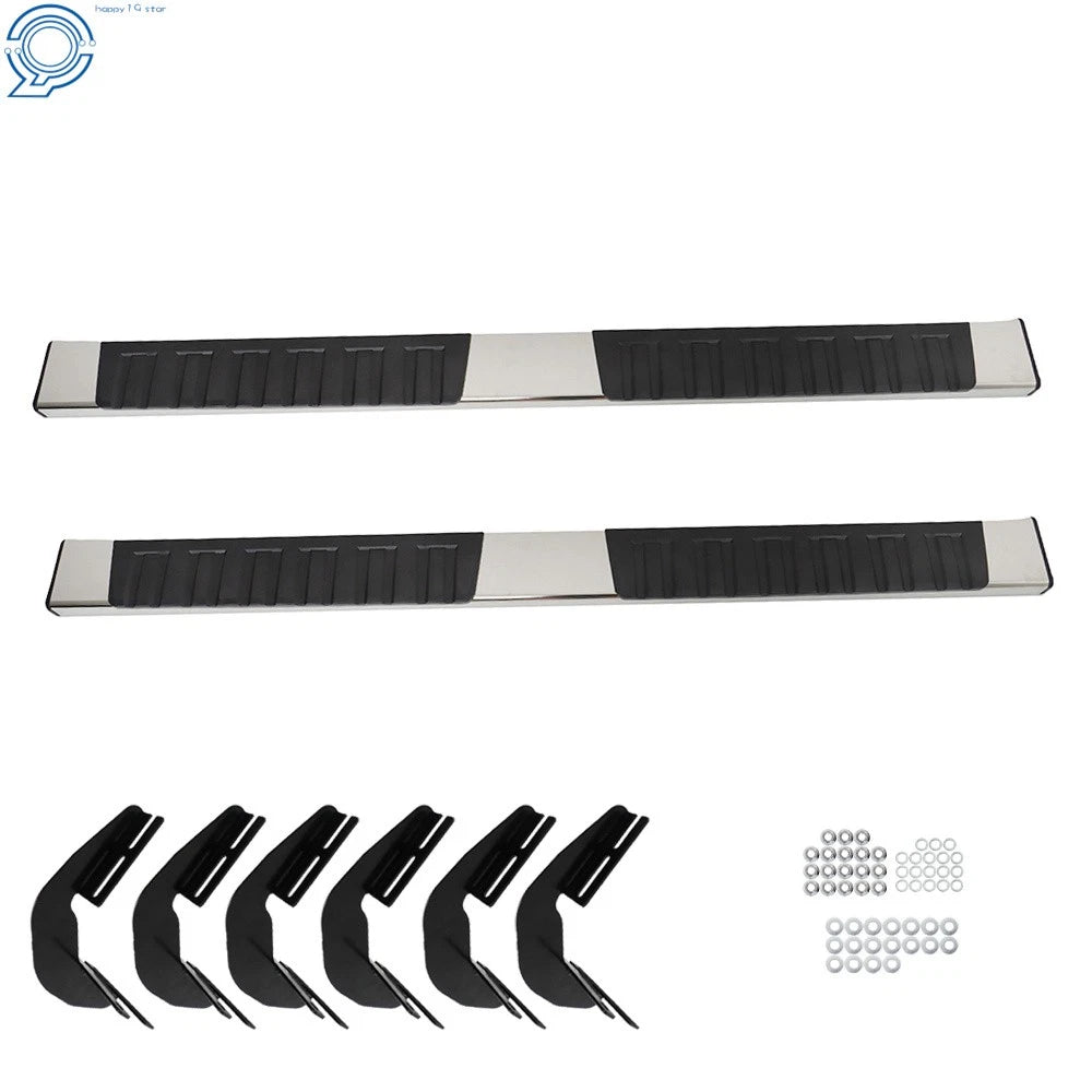 Set of 2 Running Boards for Dodge Ram 1500 Crew Cab (2019–2024)