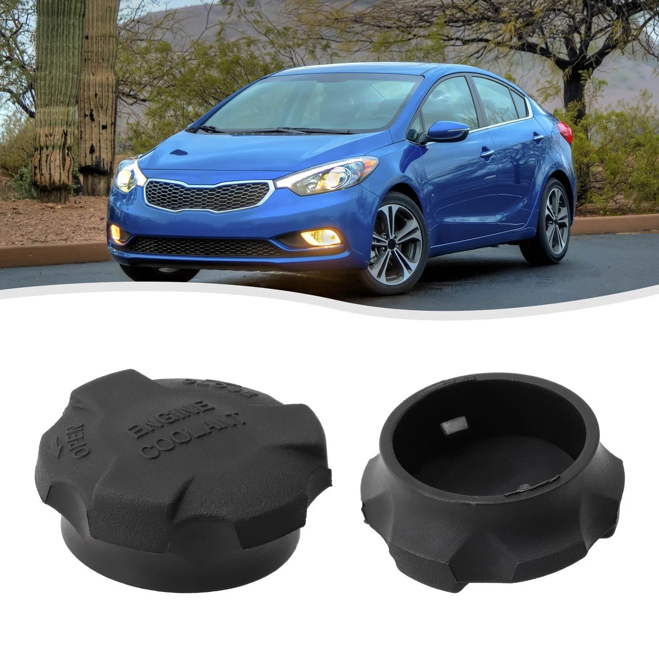 Coolant Reservoir Cap for Kia