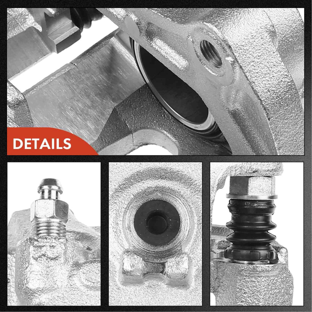 Set of Front & Rear Brake Pads and Calipers for Nissan Maxima (2004–2008)
