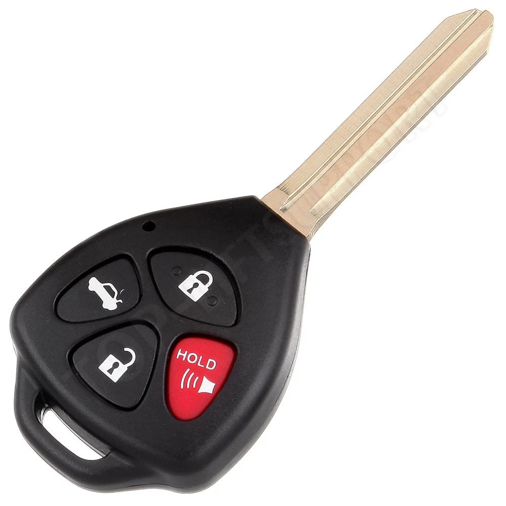 2X Key Fob Remote Shell Case for Toyota Venza Camry (2007–2012)