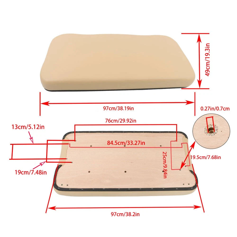 Front Seat Bottom Assembly for Club Car Precedent (2004â2011)