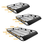 64" Roof Rack Luggage Carrier for Universal Fit (Adjustable)