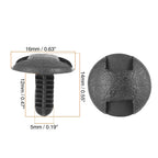 40pcs Plastic Bolt Rivets Fastener Clips for Toyota (Various Models)