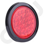 10x 4" Round LED Stop Turn Tail Brake Lights for Kenworth Peterbilt