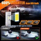 2X D5S LED Headlight Bulbs for Chevy Silverado 1500 (2016–2018)