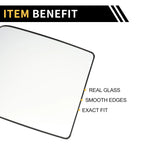 Heated Right Mirror Glass for Dodge Ram 1500 2500 (No. 68067726AA)