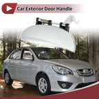 Exterior Door Handle for Hyundai Atos Rear Left Silver Tone (2000-2005)