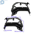 1 Pair Front Bumper Outer Bracket for Chevrolet Silverado 1500 (2014–2015)