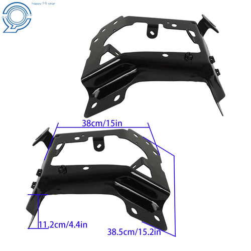 1 Pair Front Bumper Outer Bracket for Chevrolet Silverado 1500 (2014–2015)