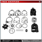 Water Pump Impeller Kit for Mercury V6 150 175 200 220 HP (1990–2023) 46-96148A5
