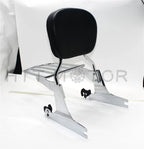 Detachable Sissybar Backrest Luggage Rack for Harley Softail (2006–Present)