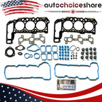 Head Gasket Set for Ram 1500, Jeep Grand Cherokee, Liberty, Dodge Nitro, Dakota (3.7L)