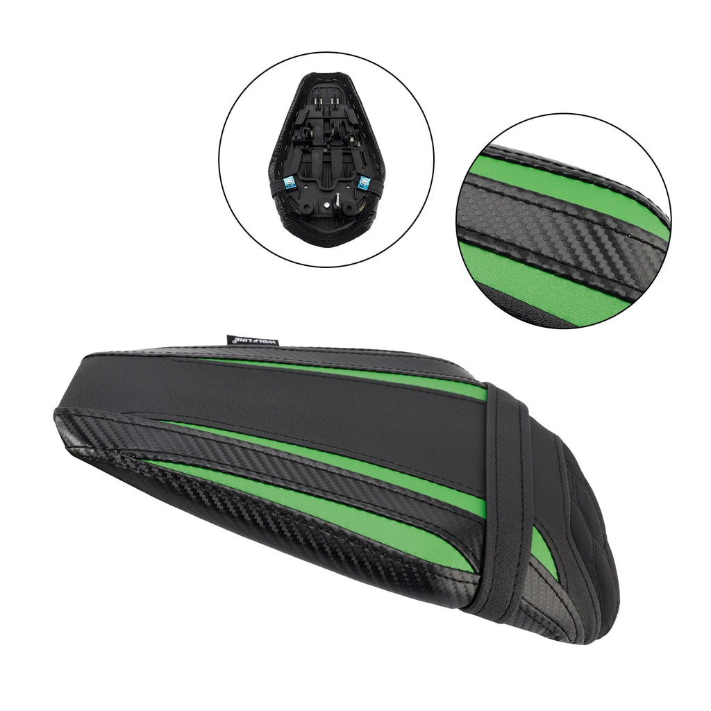 Rear Passenger Seat Cushion for Kawasaki Ninja ZX-6R (2019–2025)