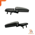Black Side Door View Mirror Sail Mount for Nissan D21 Pickup, D22 Navara (86-97)