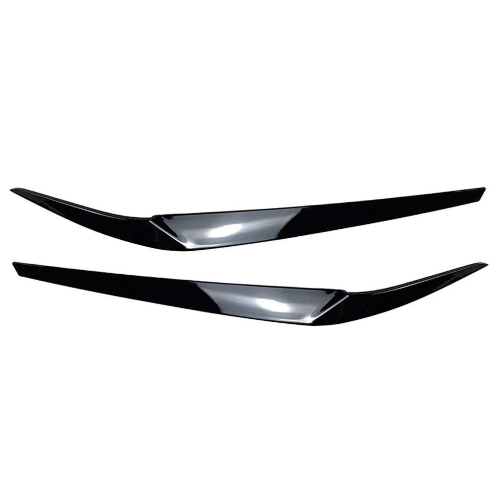 Headlight Eyebrow Eyelid Cover Trim for BMW 5 Series G30 G31 G38 F90 M5 (2017–2021)