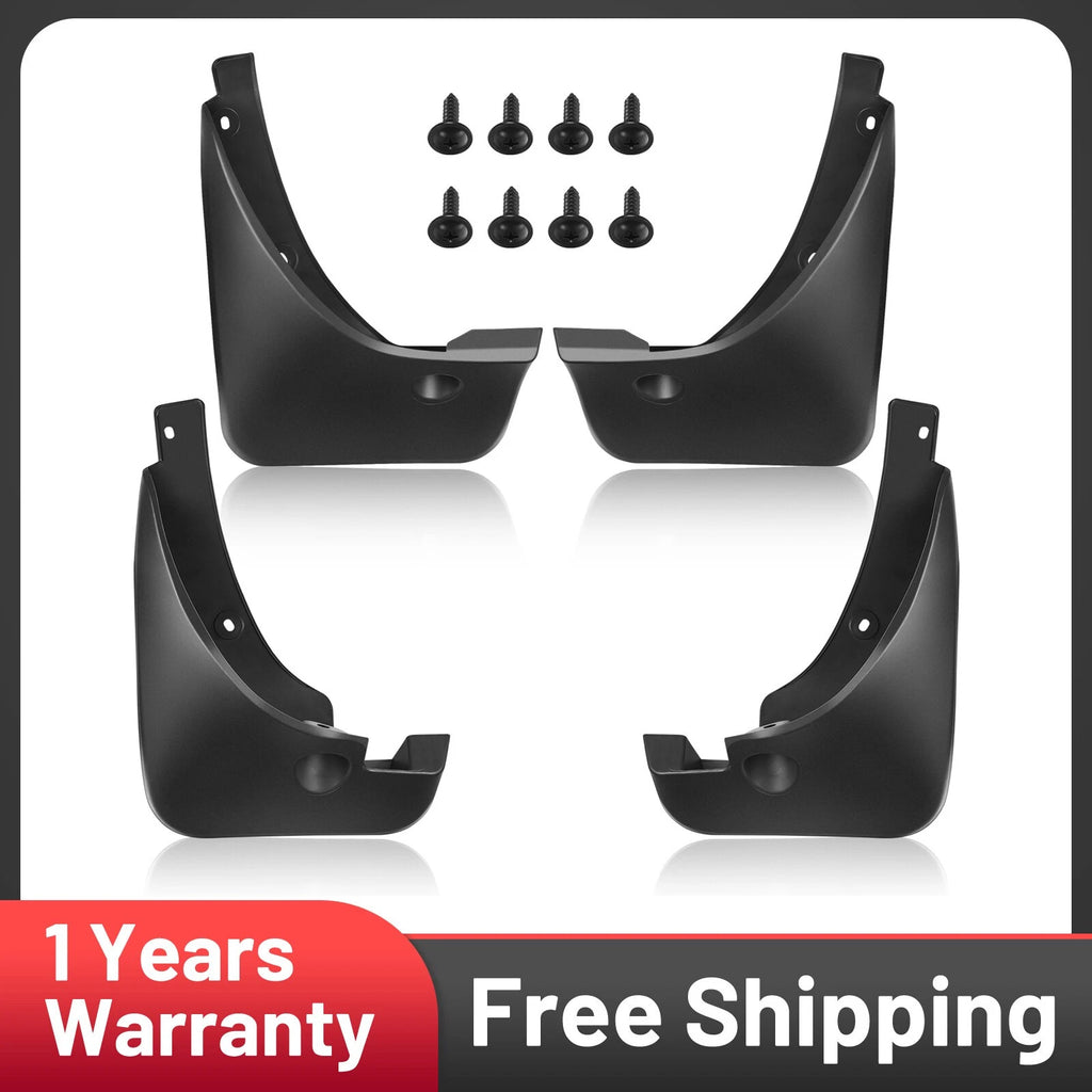 4x Mud Flaps for Mini Cooper (2002–2013, 2016) Front & Rear Splash Guards