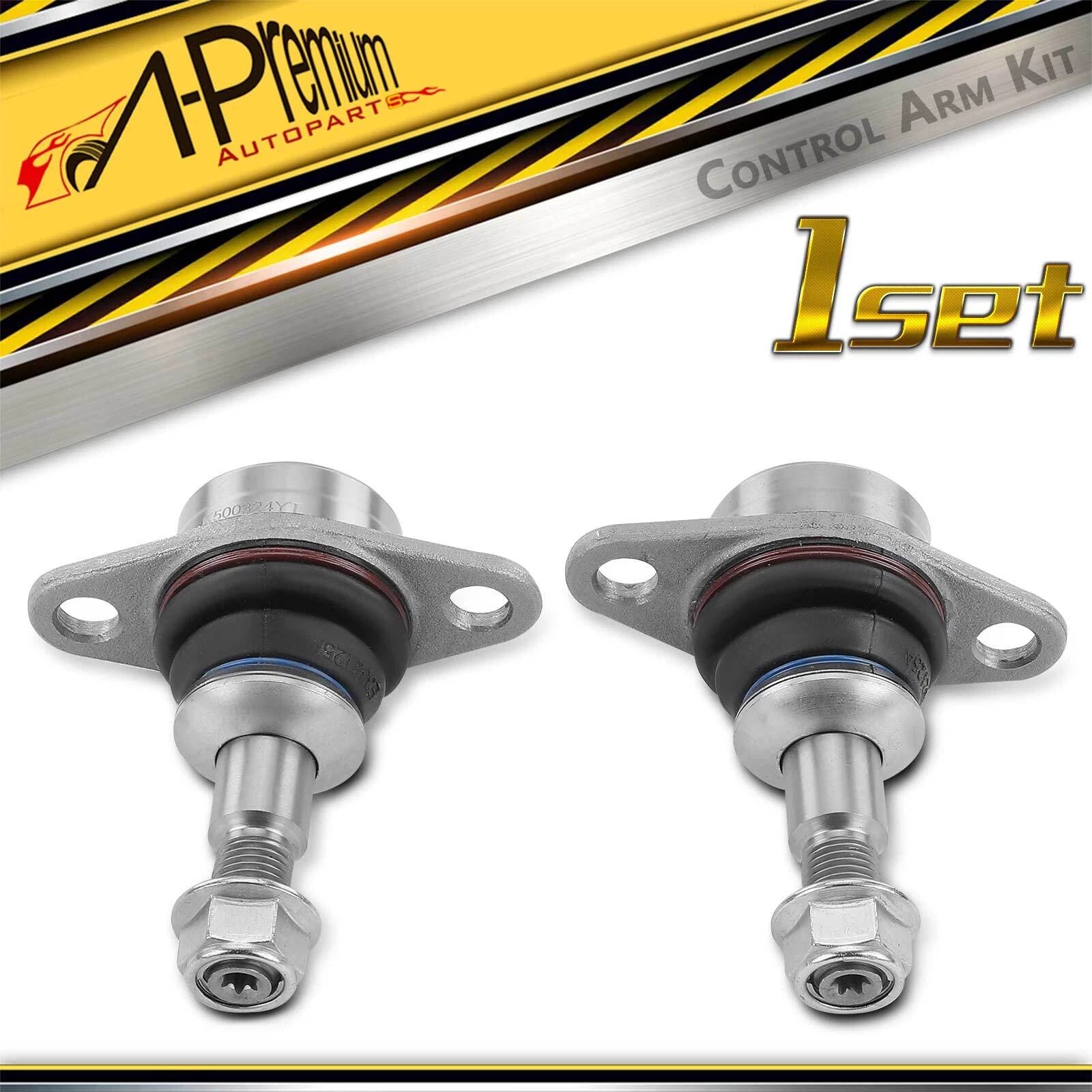 2X Front Lower Suspension Ball Joints for BMW E60 E61 (2006–2010)