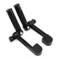 Stirrup Heel Foot Rest Pegs for Harley Sportster XL 883 1200 Softail FXWG FXR
