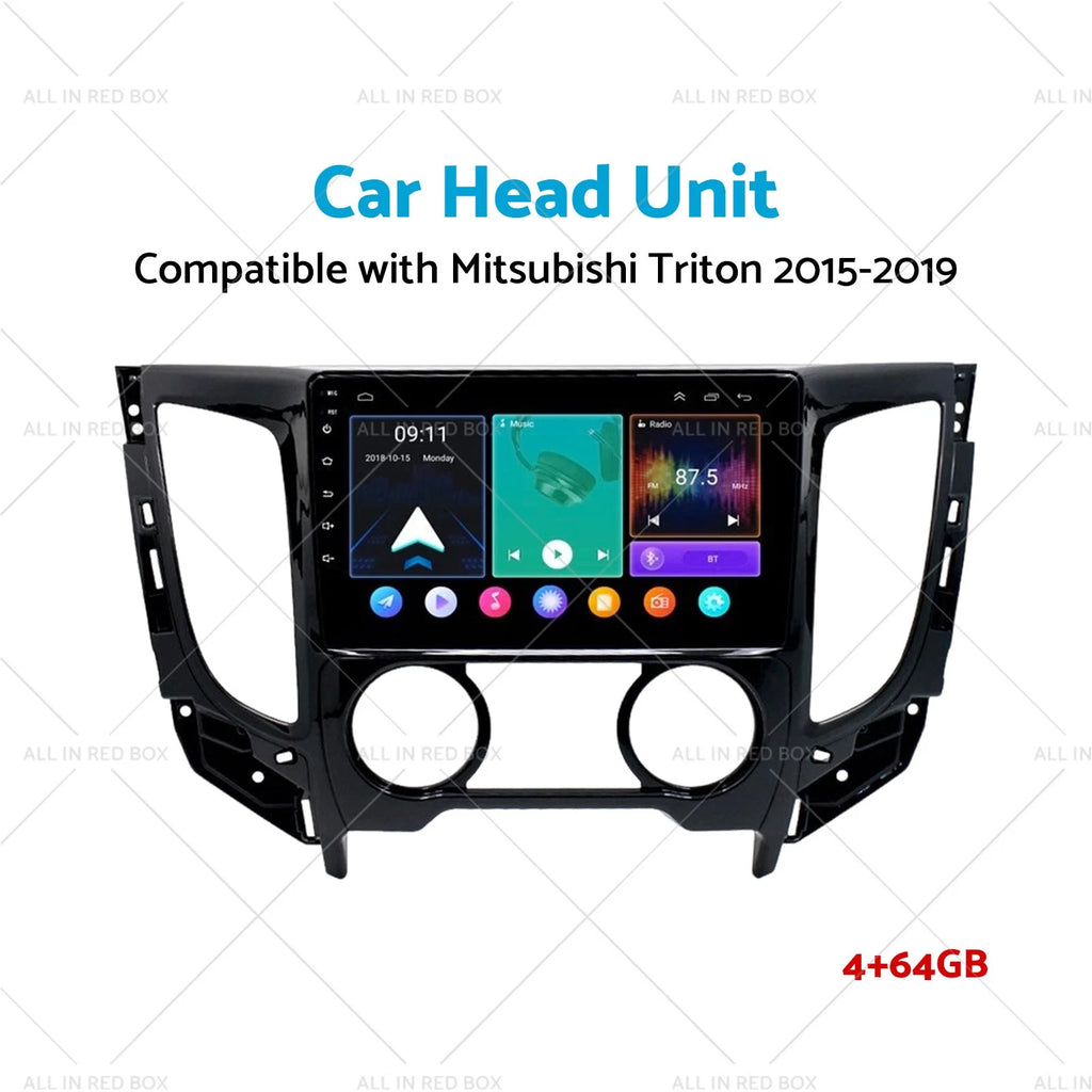 Android 13 Car Head Unit for Mitsubishi Triton (2015–2019) w/ Camera