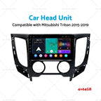 Android 13 Car Head Unit for Mitsubishi Triton (2015–2019) w/ Camera