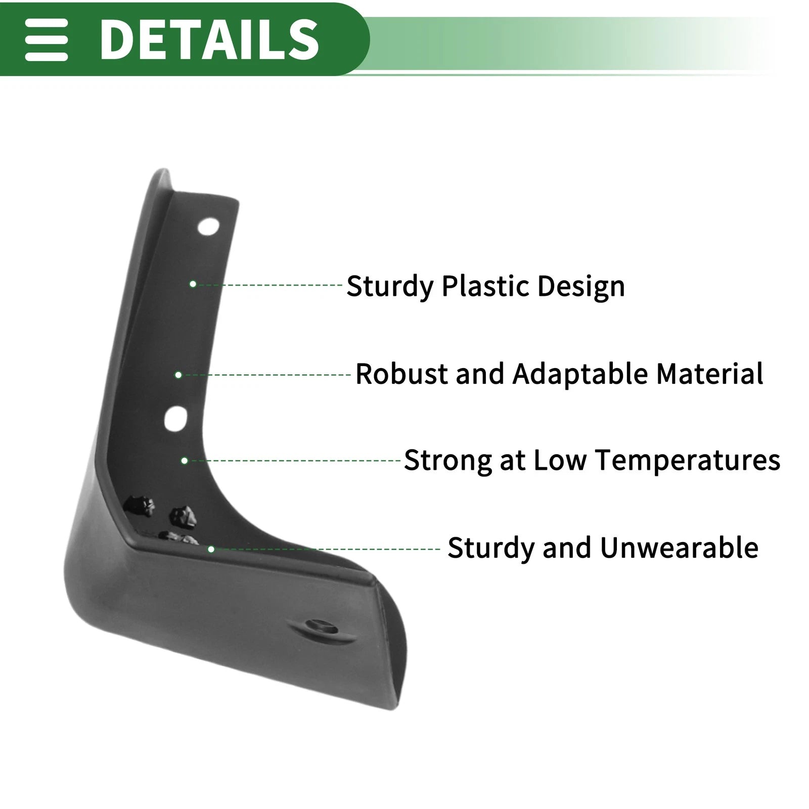 Set of 4 Mud Flaps Splash Guards for Nissan Teana (2013–2018)