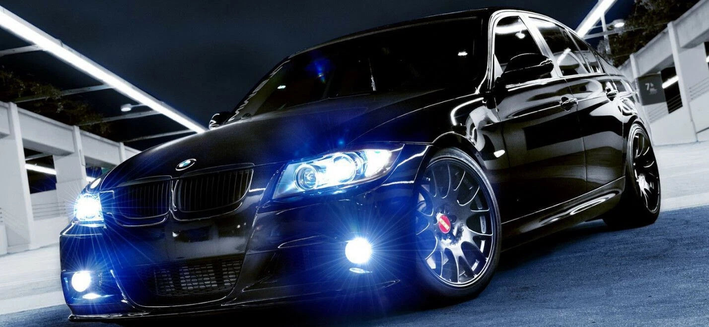 2x H7 6000LM LED Headlight Bulbs for High/Low Beam (Ice Blue 8000K) 2020-2025