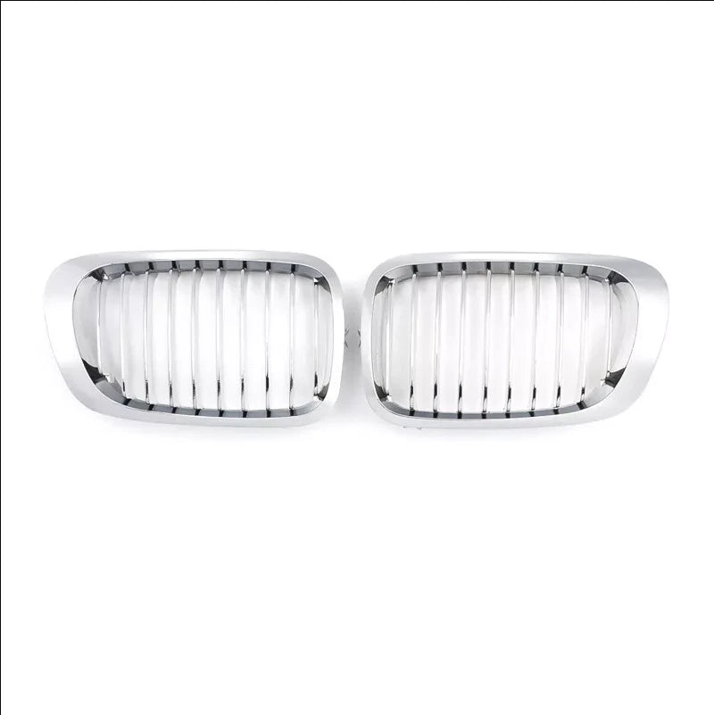 Chrome Front Bumper Kidney Grille for BMW 3 Series E46 (1999–2002)