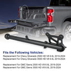 Auxiliary Tailgate Step Handle for Silverado Sierra 1500 2500 (2019-2025)