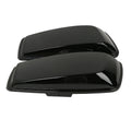 Black Hard Saddlebags Lids for Harley Touring Street Road Glide (2014–2024)
