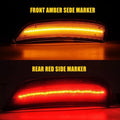 6X LED Side Marker Fender Lamps for Mazda Miata MX-5 (2016–2022)