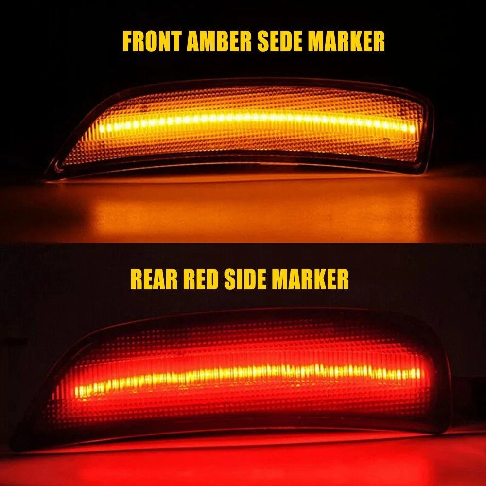 6X LED Side Marker Fender Lamps for Mazda Miata MX-5 (2016–2022)