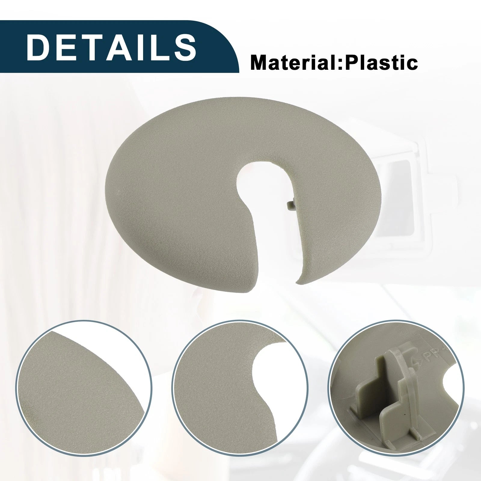 Set of 1 Makeup Mirror Cover Sun Visor Cap Clip for Scion (2010)