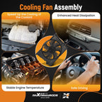 Radiator Cooling Fan Assembly for Mercedes-Benz E320 E350 (2003-2009)