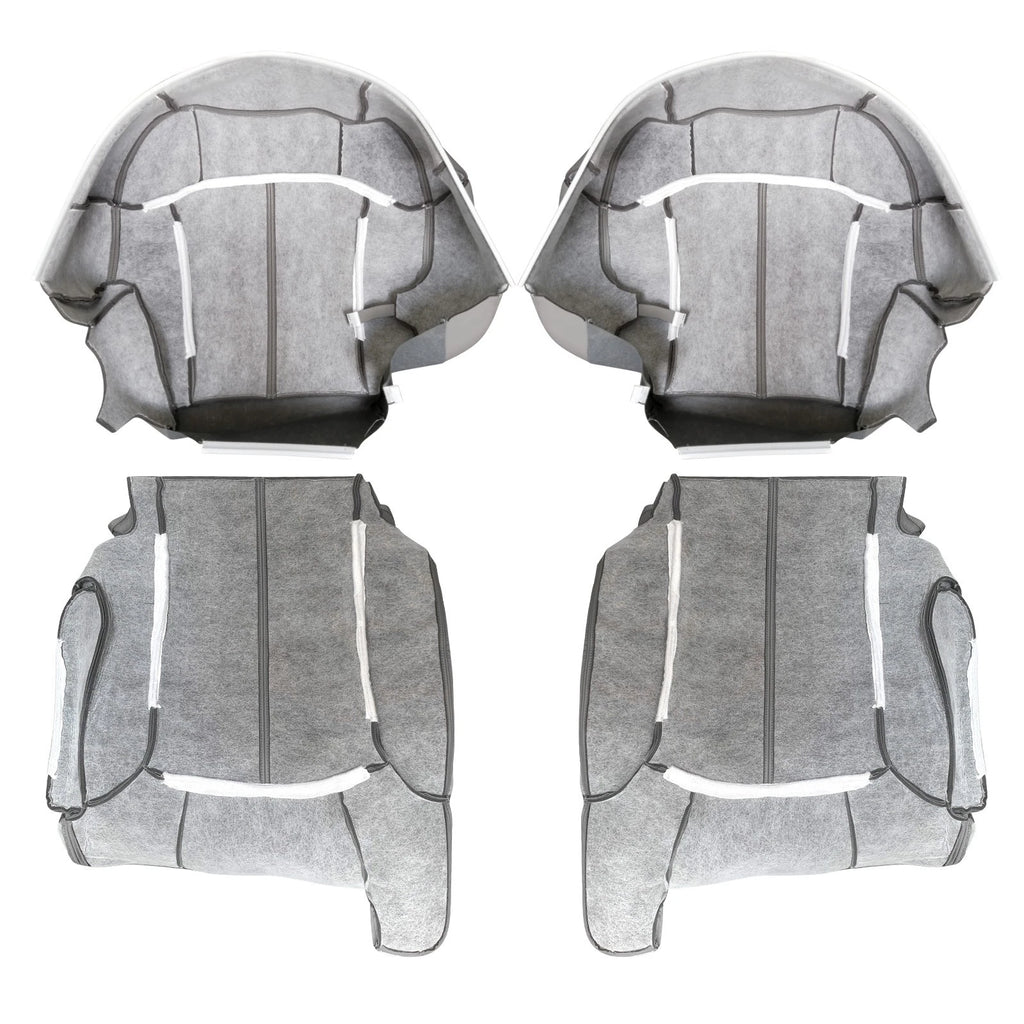 Leather Seat Cover for Chevy Silverado GMC Sierra (1999–2002) Gray