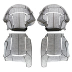 Leather Seat Cover for Chevy Silverado GMC Sierra (1999–2002) Gray