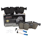 Set of 4 Akebono EURO Rear Ceramic Disc Brake Pads for Mercedes W205 (2015–2021)