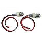 Red LED License Plate Light Fasteners Bolts for Universal Car Truck Hot Rod