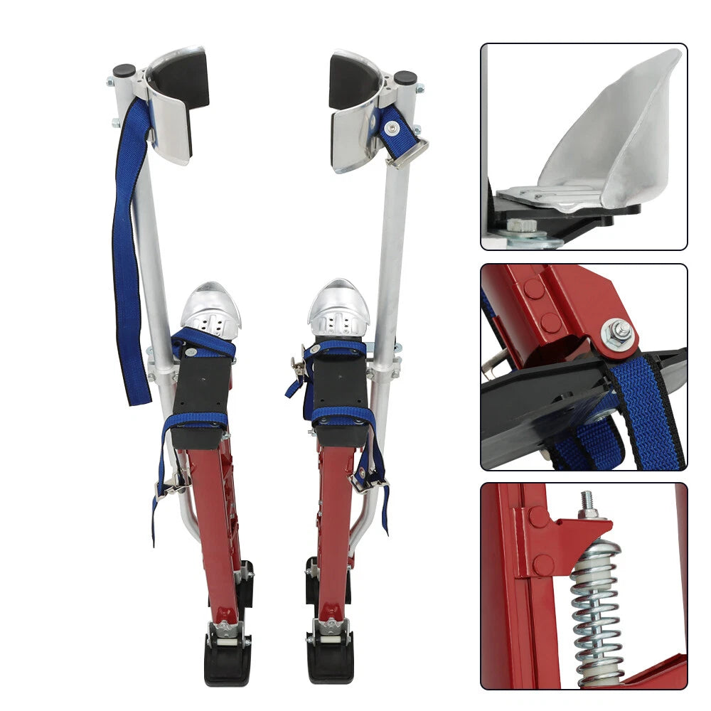 Adjustable Height Stilts for Painter Taping (24"-40")