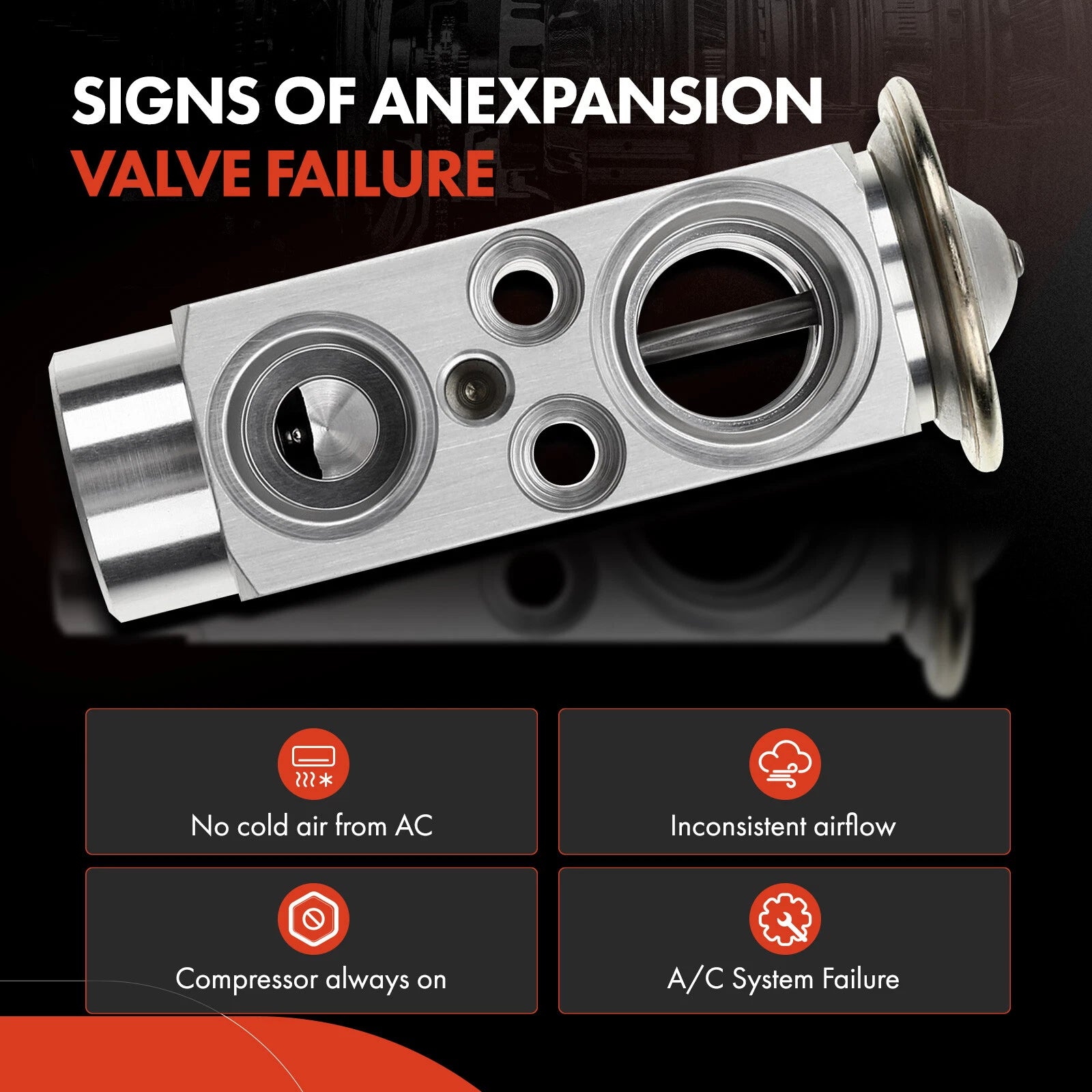 A/C Expansion Valve for BMW 325i 328i (1999–2000) Mini Cooper (2007–2016)