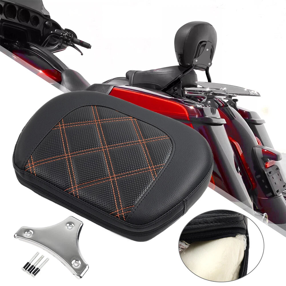 Sissy Bar Backrest Pad for Harley Street Glide (Fitment 2014–2023)