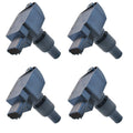 Set of 4 Hitachi Direct Ignition Coils for Mazda RX-8 (2004–2011)