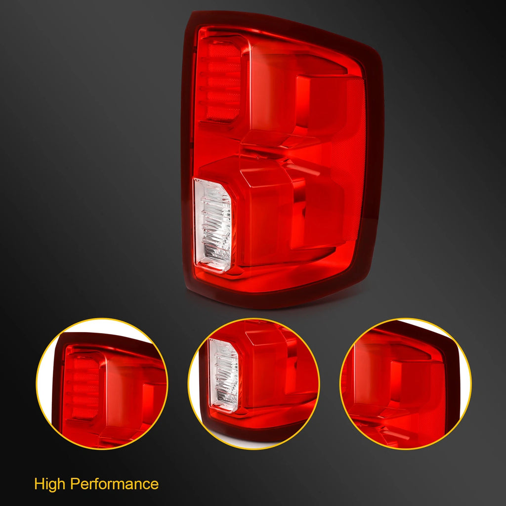 LED Tail Light Assembly for Chevrolet Silverado (2016–2018)