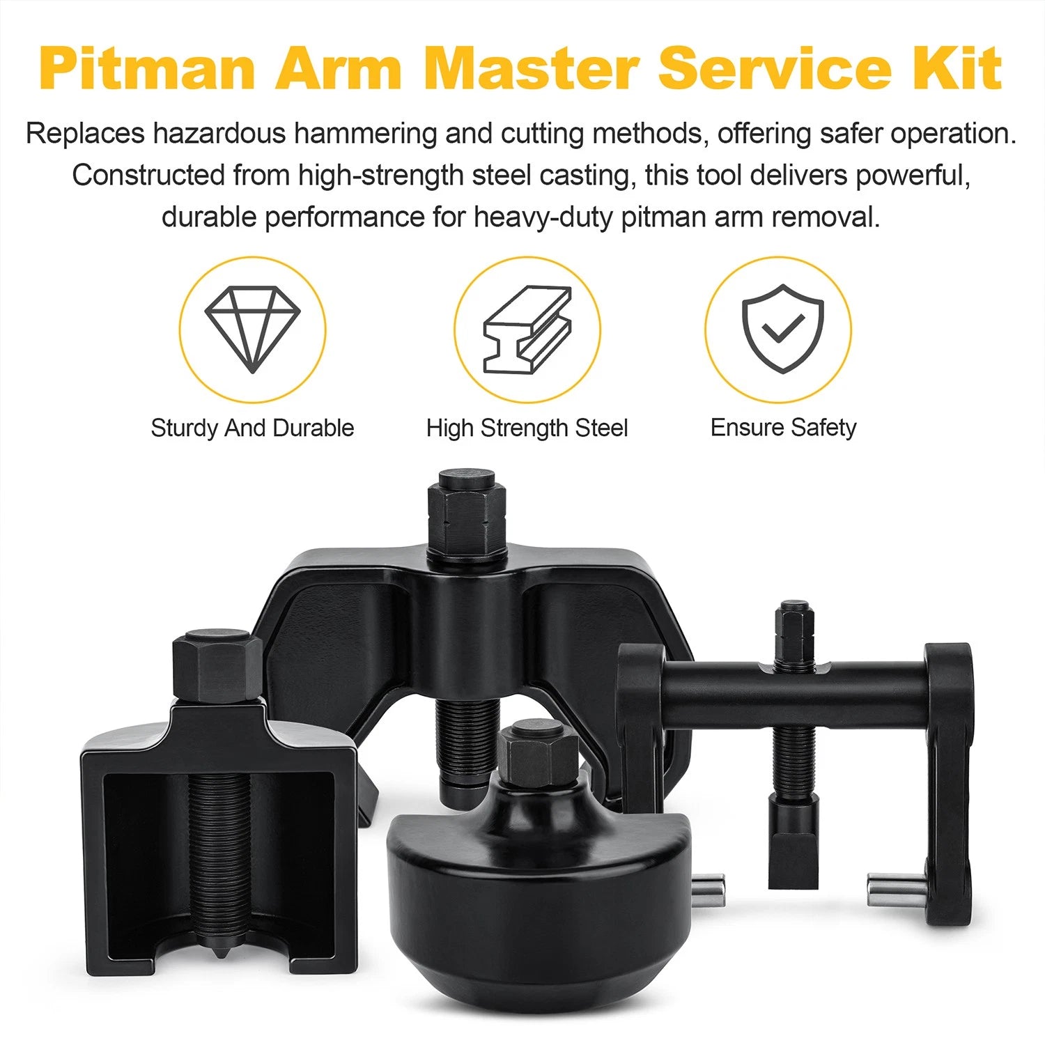 Pitman Arm Service Kit for Medium & Heavy Duty Equipment