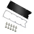 Billet Knock Sensor Delete for LS6 LSX (Gen 3) Valley Pan Cover w/ Gasket