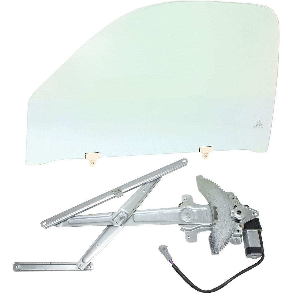 Door Glass Kit for Toyota Tacoma (1999–2003) Front Driver Side Extended Cab