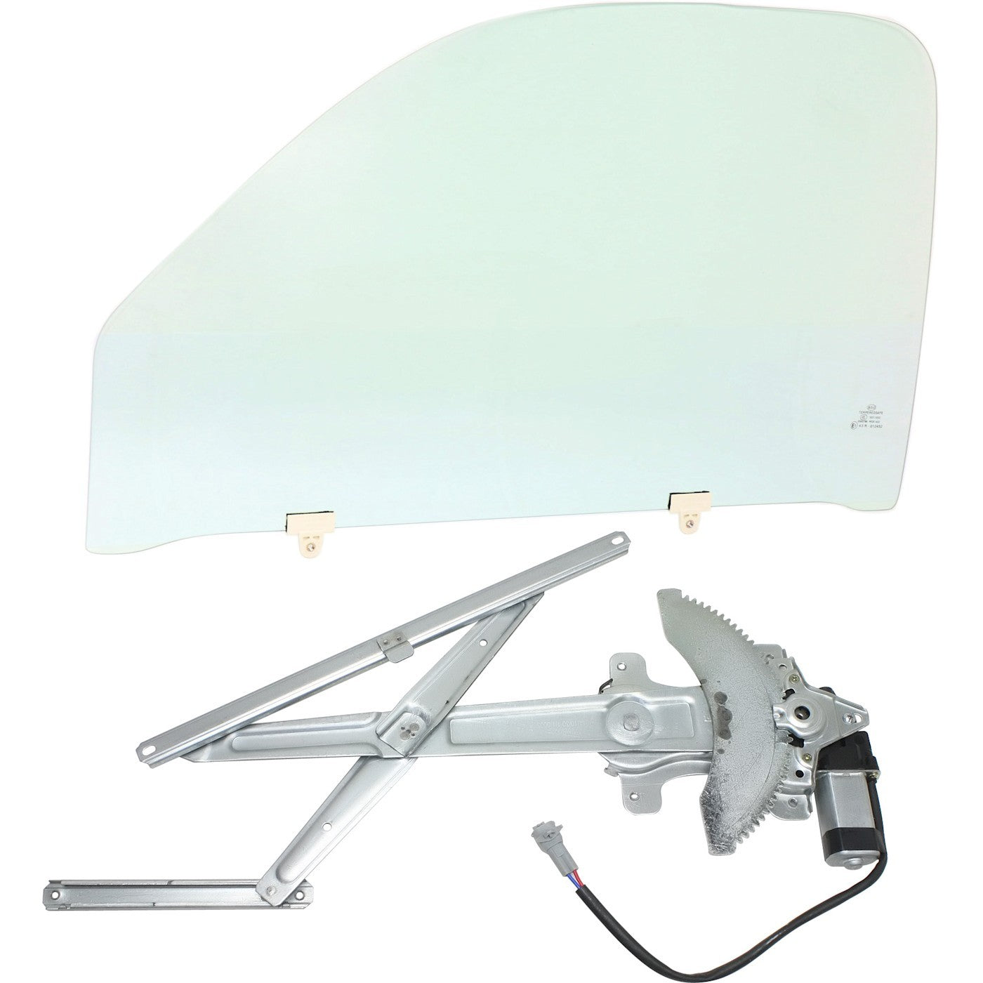 Door Glass Kit for Toyota Tacoma (1999–2003) Front Driver Side Extended Cab