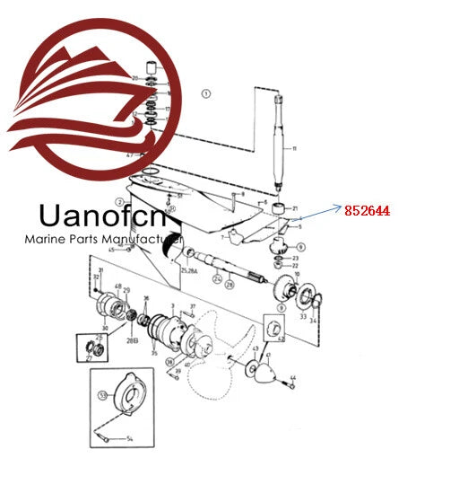 Penta Non-return Valve for Volvo (Replace 852644)