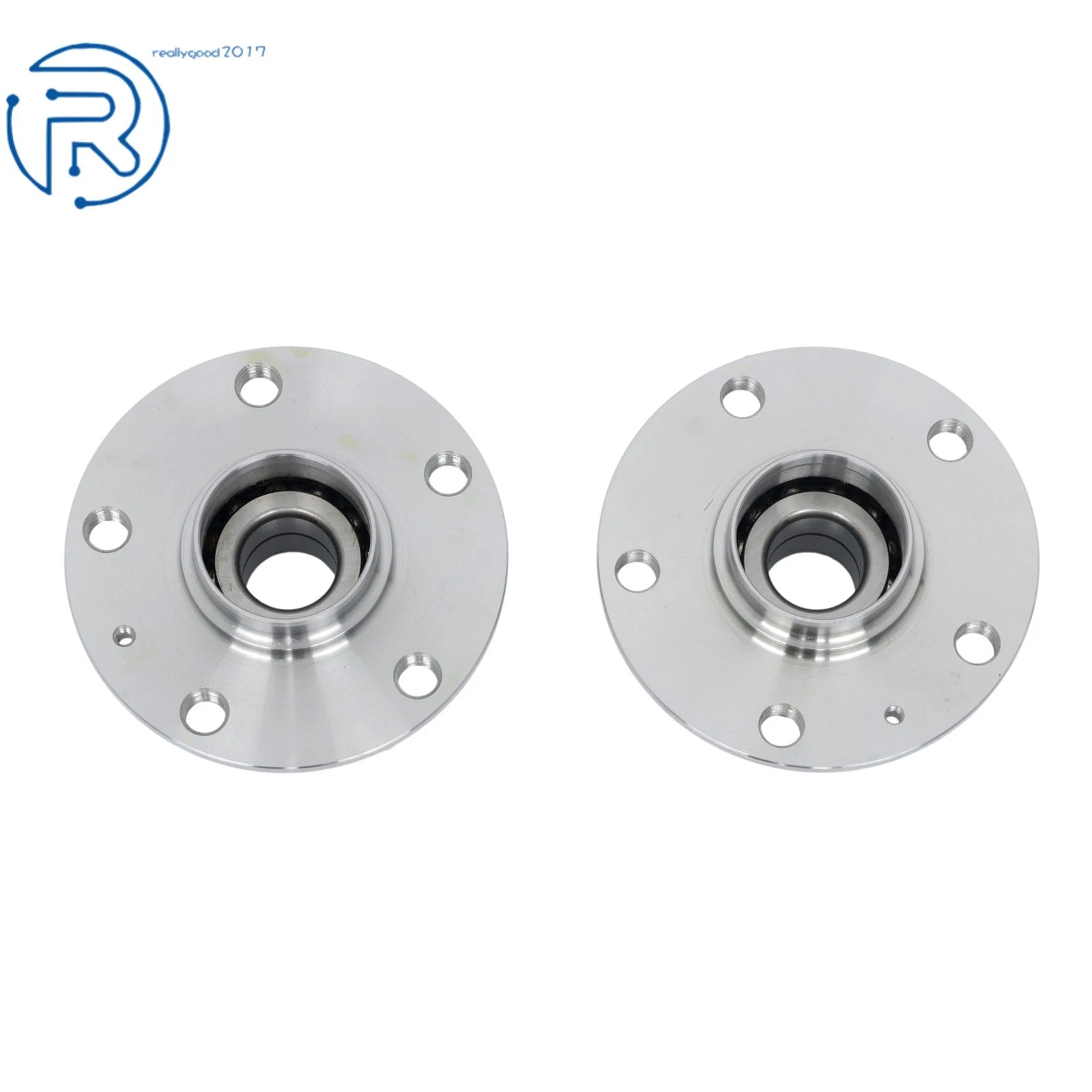 Pair of Rear Wheel Bearing Hub Assembly for Volkswagen Jetta Golf Audi A3 (2006–2019)